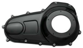 HardDrive narrow profile primary engine cover in black for Touring 2007-2017 motorcycle, part number 820-54598