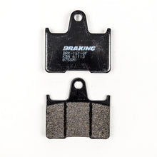 Load image into Gallery viewer, Braking semi-metallic brake pad set 31-875S with brake hardware, designed for vehicle braking systems, in black and metal finish.