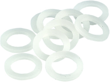 James Gasket gasket washer for Harley Softail, shown in a pack of 10, designed for transmission drain fitting replacement.