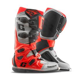 Gaerne SG12 motorcycle riding boots in size 11, black with rugged design and secure ankle support.