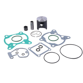 Vertex top end piston kit for Husqvarna and KTM 46.96mm cast cylinder, includes piston and components for engine rebuild.