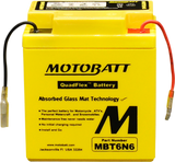 Motobatt - Battery Mbt6n6 Sealed Factory Activated - 491-1024