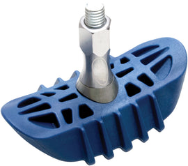 Motion Pro Liteloc Rim Lock 1.85 for motorcycle tires and wheels, shown in black with mounting hardware.