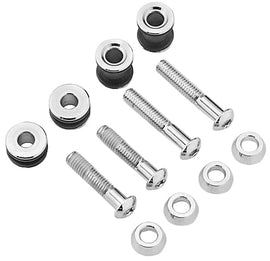 HardDrive Chrome Fxse hardware docking kit for 2016-2017 Ford FXSE and 2013-2017 FXSB/SE models, includes fasteners and fittings.