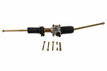 Charger l'image dans la galerie, All Balls steering rack assembly Pol 251-4008 for vehicle steering systems, showing the metal components and linkage in detail.