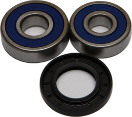 All Balls wheel bearing and seal kit 22-51342 for drive systems, showing bearings, seals, and components in the kit.