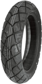 Bridgestone Trail Wing TW152 rear motorcycle tire, 140/80R17 radial tire with 69H load index, tread pattern visible.