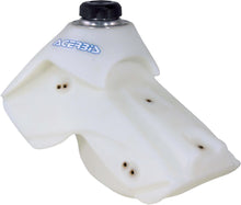 Load image into Gallery viewer, Acerbis 2.7-gallon natural fuel tank for motorcycles, featuring a durable plastic construction and secure mounting points.