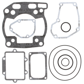 Vertex Top End Gaskets 681-0582, set of engine gaskets and seals, with various gasket shapes and sizes for engine sealing.