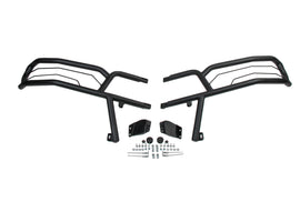 RIVAL POWERSPORTS USA front bumper body part for vehicles, shown in black with mounting brackets and a sturdy design.