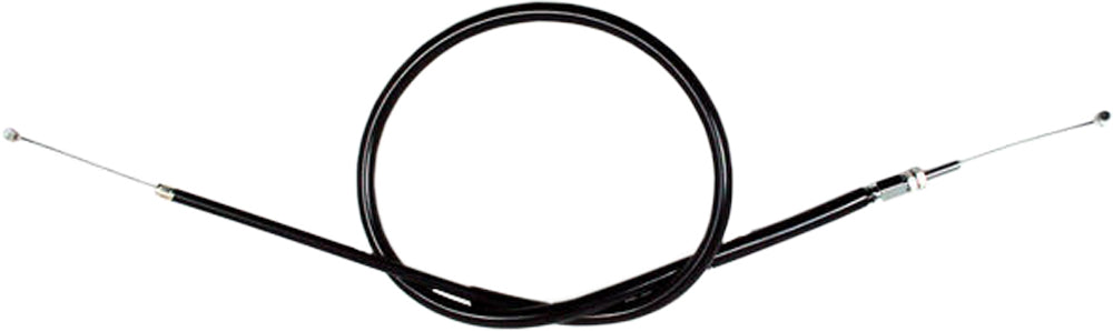 Motion Pro black vinyl throttle push cable 70-3388 for hydraulic control lines, showing the cable with black vinyl coating and fittings.
