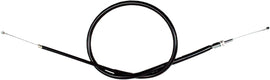 Motion Pro black vinyl throttle push cable 70-3388 for hydraulic control lines, showing the cable with black vinyl coating and fittings.