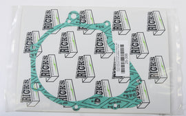 Ricks Motorsport Electric stator cover gasket for motorcycle electric engine, showing the sealed gasket in black rubber.