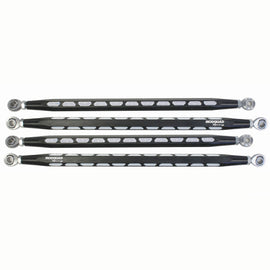 ModQuad Hex Black Drive Radius Rods, 28-70013, featuring sturdy construction and black finish, designed for off-road vehicle stability.