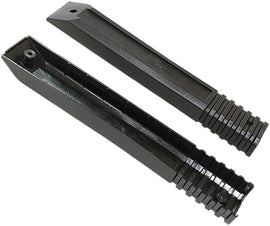 SP1 Body bumper caps Pol 44-52049, black plastic protectors with mounting holes, designed for vehicle body protection.
