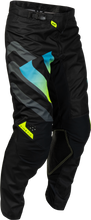 Charger l'image dans la galerie, Kinetic Volt Pants Black/Grey/Teal/Yellow Sz 34