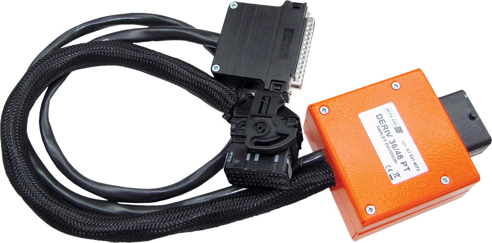 DIAG4BIKE Parallel Diagnostic System 36/48 Pin Bcm Adapter for engine management, with connectors and wiring visible.