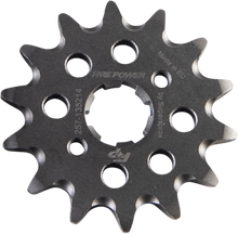 Load image into Gallery viewer, Steel Fire Power Front CS Sprocket 14-tooth for bicycles, showing the sprocket with teeth and mounting hole details.