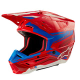 alpine star - S-M5 Action 2 Helmet Bright Red/Blue Glossy Sm - 482-9226S