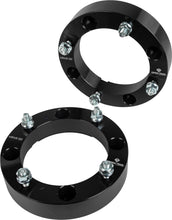 Load image into Gallery viewer, Open Trail 1.5-inch wheel spacer for 4/156 stud pattern, showing metal spacer with bolt holes and stud details.