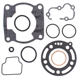Vertex Top End Gaskets 681-0414 set of engine gaskets and seals, featuring detailed rubber and metal components for sealing engine parts.