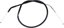 Motion Pro Black Vinyl Throttle Push Cable 70-3217 for motorcycle control lines, showing the cable with black vinyl covering and connectors.