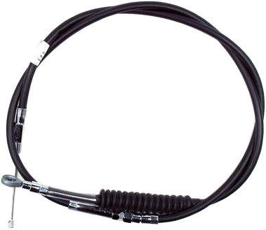 Motion Pro black vinyl clutch LW cable for hydraulic control lines, featuring durable construction and flexible design.