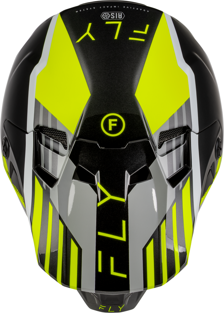 Formula Cc Strike Helmet Grey/Black/Hi Vis Xs