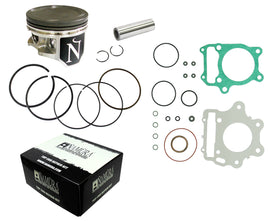 NAMURA Top End Kit 74.45/+0.50 piston kit for HON engine, includes components with visible pistons and cylinder parts.