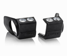 Load image into Gallery viewer, Acerbis black fork shoe for CRF250-450 and KXF250-450 motocross bikes, showing the durable motorcycle suspension component.