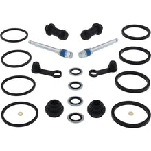Load image into Gallery viewer, All Balls front caliper rebuild kit 41300006 for brake maintenance, showing brake components and seals in the image.