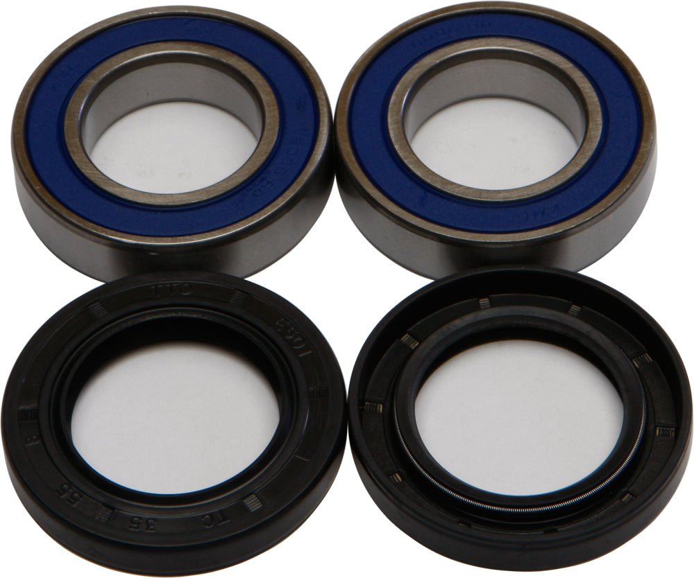 All Balls Drive Wheel Bearing and Seal Kit 22-51396 with bearings and seals displayed on a white background.