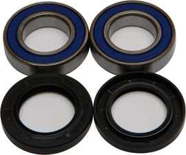 All Balls Drive Wheel Bearing and Seal Kit 22-51396 with bearings and seals displayed on a white background.