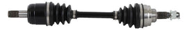All Balls heavy-duty front drive axle with six balls, designed for durable performance in off-road or ATV vehicles.