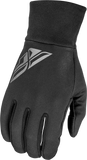 Fly Racing Glove Liners Black Md 363-3960M