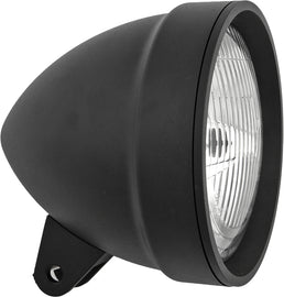 HardDrive 5.75-inch headlight bottom mount with textured black finish, suitable for motorcycle or vehicle lighting.