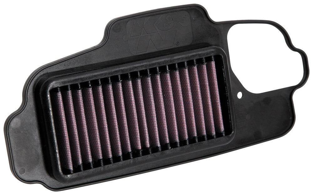 K&N Air Filter 731219 for intake, carb, and fuel system, showing a close-up of the high-performance automotive filter.