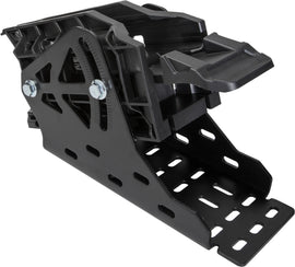 Kolpin Stronghold Auto Latch Mount bracket attached to a vehicle for secure equipment mounting