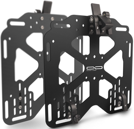 Giant Loop Gl Pannier Mounts for 18mm round tubing, durable brackets for motorcycle pannier installation