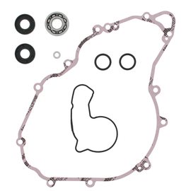 Vertex water pump rebuild kit for engine, includes parts for 680-1364 model, with detailed components laid out.
