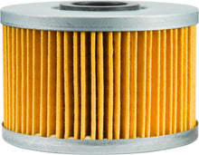 Load image into Gallery viewer, Fire Power FP Oil Filter 114 841-9225 showing a close-up of the black cylindrical filter with metal end caps.