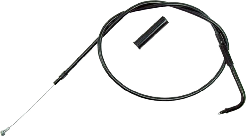 Motion Pro Blackout throttle cable 70-62274 for motorcycle control lines, with black outer housing and metal fittings visible.