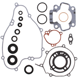 Vertex Complete Gasket Set with Oil Seals, automotive gaskets and seals, showing assembled gaskets and seals for engine repair.