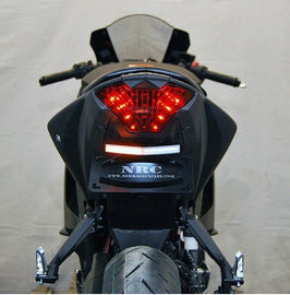 New Rage Cycles Fender Eliminator for Yamaha YZF models, body part with mounting bracket and sleek design.