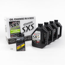 Load image into Gallery viewer, Maxima Sxs Oil Quick Change Kit 5w40 with oil filter for Kawasaki KRX, includes oil filter and essential components