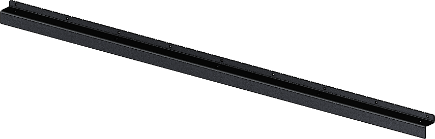 KFI Products 66-inch Pro-Poly hold down bracket, durable mounting bracket for utility or equipment use