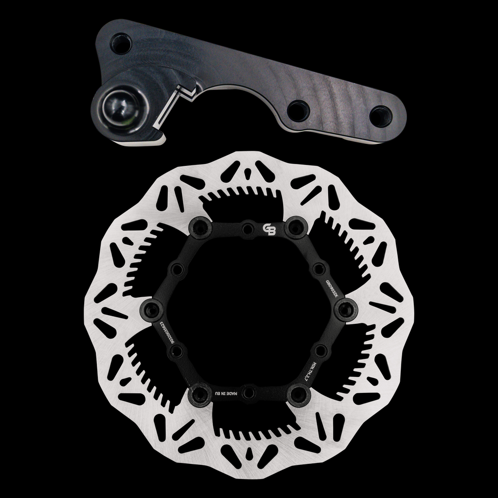 GBRAKES 270 Oversize Front Rotor Kit for brakes, showing the large rotor with vented design and mounting hardware.