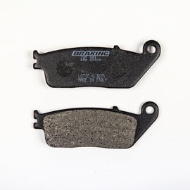 Braking semi-metallic brake pad set 31-720S for vehicle braking system, featuring durable brake pads by Braking.