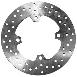 Brembo Serie Oro rear fixed brake rotor with ventilated design for enhanced stopping power and durability.