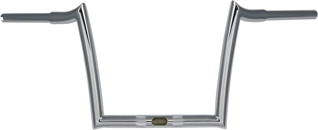 Chrome 12-inch OEM Monkey Bars handlebar for Harley Davidson bikes by BAGGERNATION, featuring durable construction and sleek design.